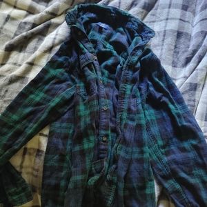 Blue and Green Flannel